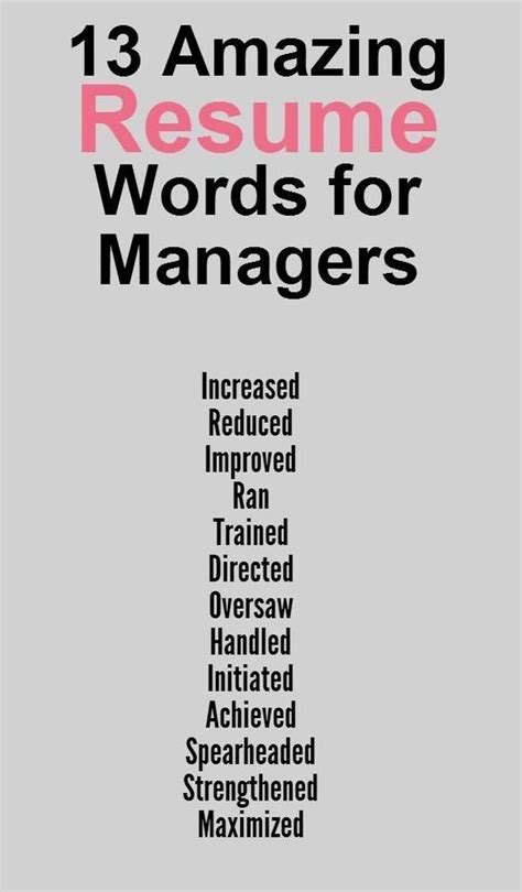 137 Action Verbs and Power Words To Use on Your Resume.